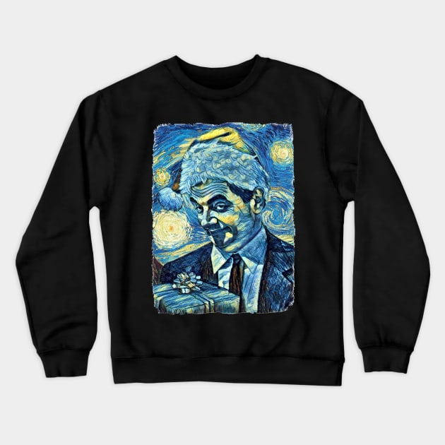 Mr Bean Van Gogh style Crewneck Sweatshirt by todos